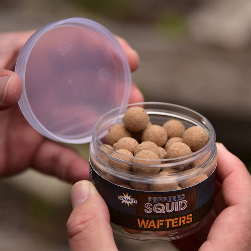 Dynamite Baits Peppered Squid Wafters 15mm